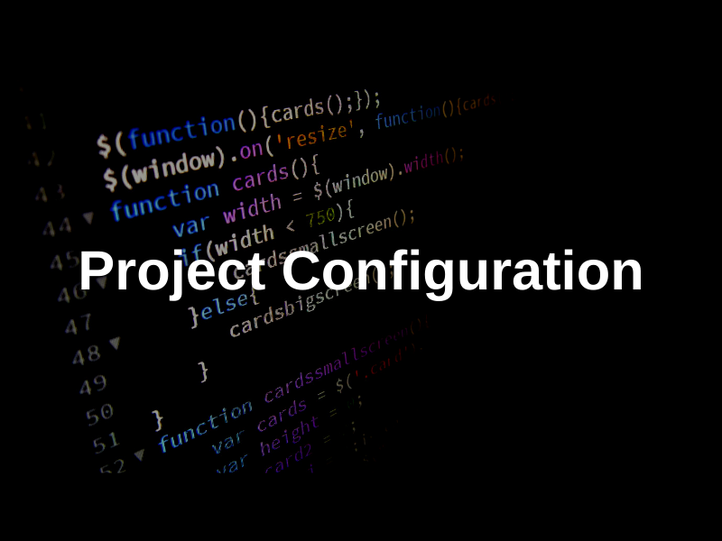 Express Proj Setup: 1 Proj Configuration