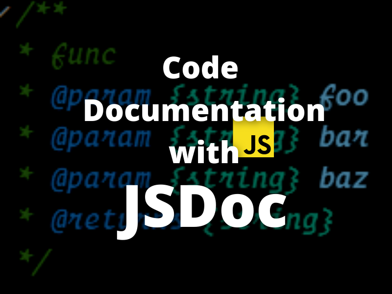 Express Proj Setup 6: Code Documentation, JSDoc